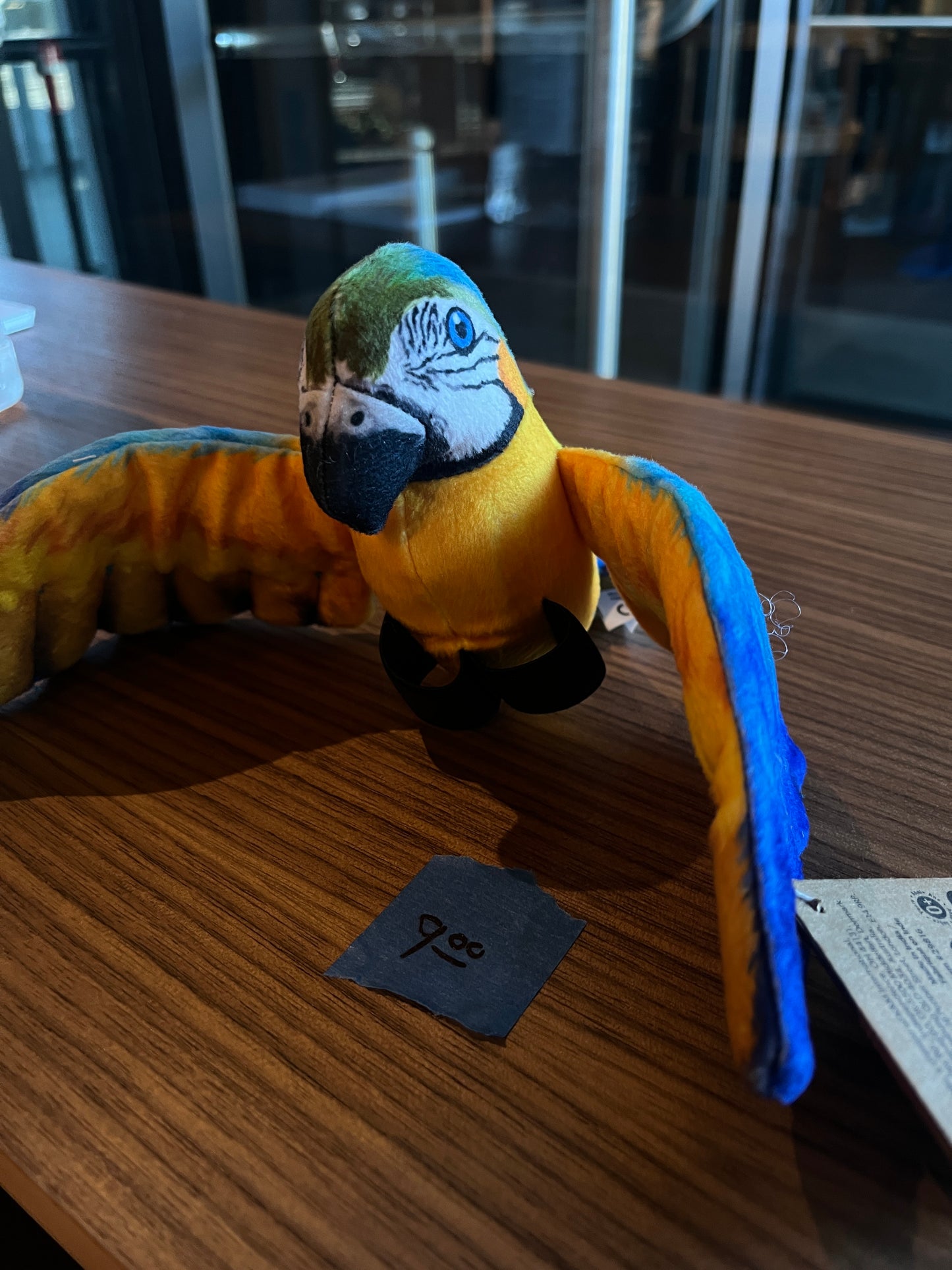 Macaw Finger Puppet
